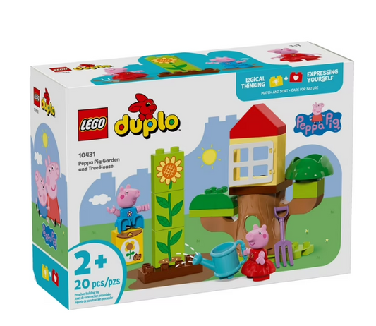 LEGO DUPLO Peppa Pig Garden Tree House Toy 