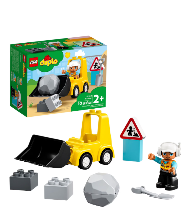 LEGO DUPLO Town Bulldozer 10930 Construction Toy Set