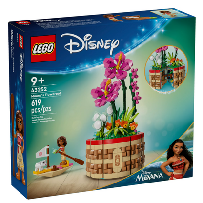 LEGO Disney Moana Flowerpot Buildable Playset 43252