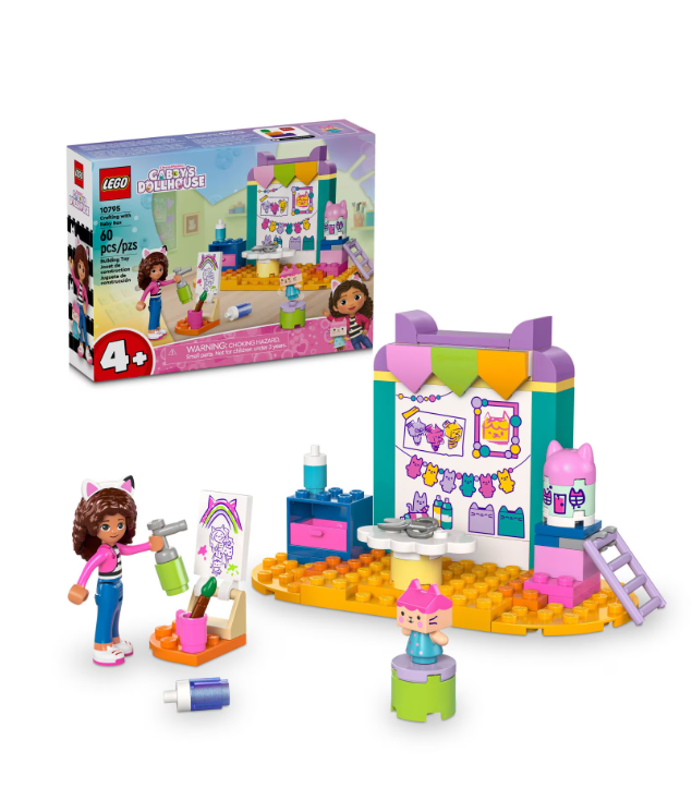 LEGO Gabby's Dollhouse Crafting with Baby Box 10795