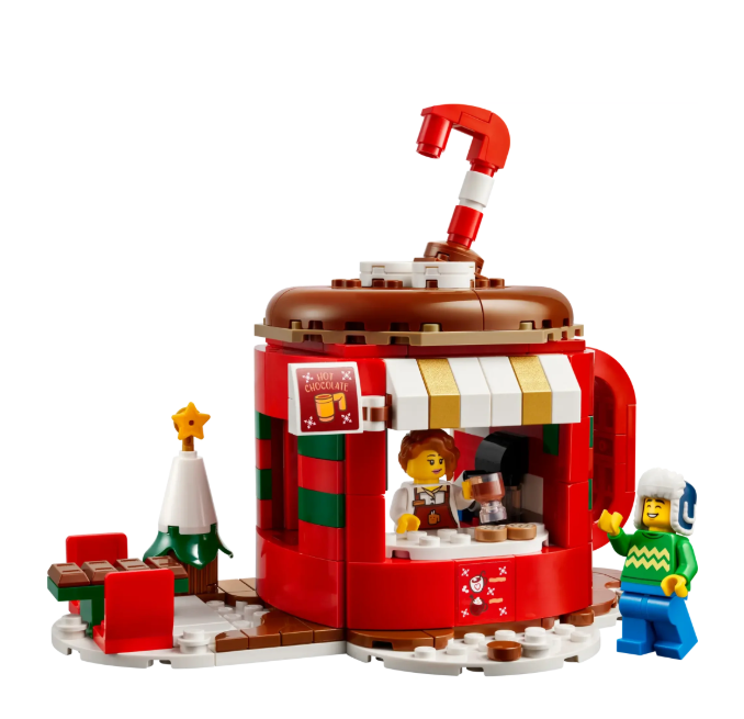 LEGO Hot Chocolate Stand Building Set 40776, 256pcs