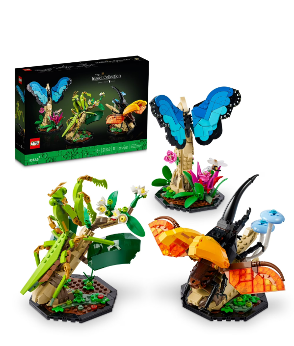 LEGO Ideas Insect Collection Display Set 21342