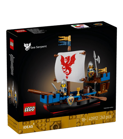 LEGO Ideas Sea Serpent Medieval Ship Set 40912