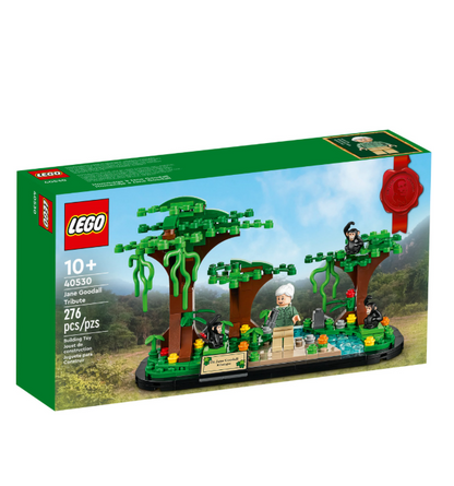 LEGO Jane Goodall Tribute Building