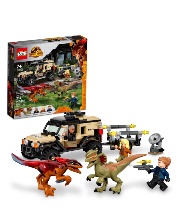 LEGO Jurassic World Pyroraptor Transport Set 76951