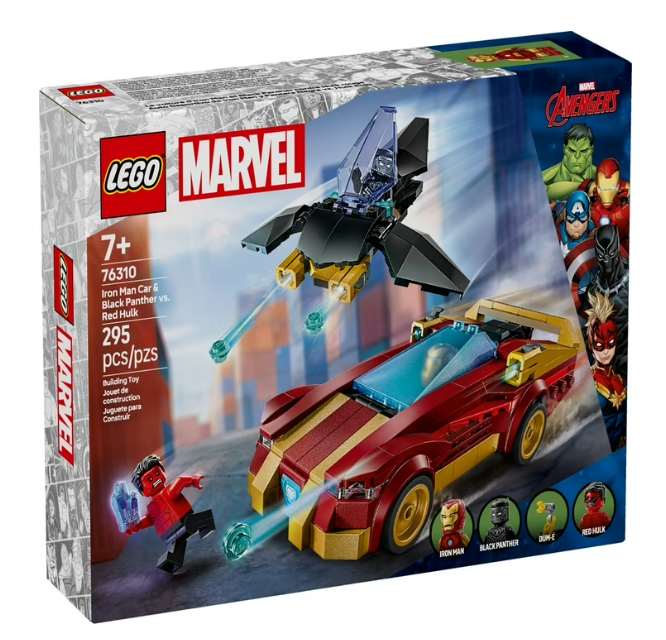 Iron Man Car vs Red Hulk