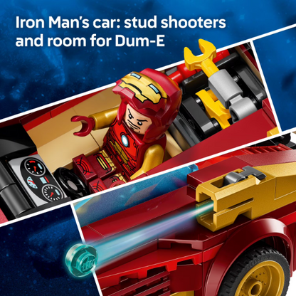 Iron Man Car vs Red Hulk