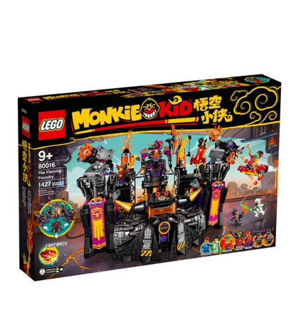 LEGO Monkie Kid The Flaming Foundry Building Set 80016