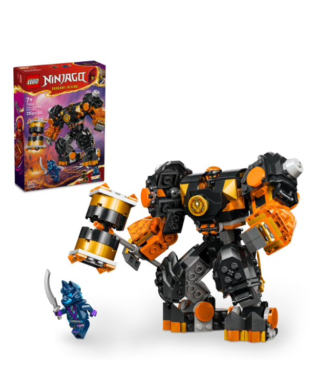 LEGO NINJAGO Cole's Earth Mech 71806 Ninja Toy Set
