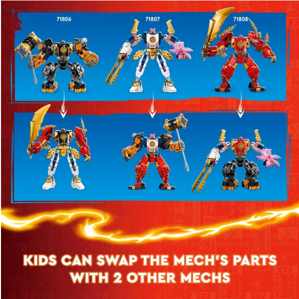 LEGO NINJAGO Cole's Earth Mech 71806 Ninja Toy Set