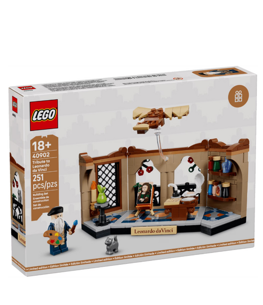 LEGO Tribute to Leonardo da Vinci 251-Piece Art Set