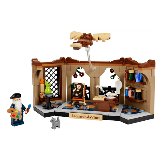 LEGO Tribute to Leonardo da Vinci 251-Piece Art Set