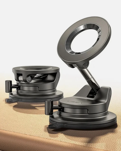 LISEN Retractable Magnetic Car Phone Mount 360° Holder