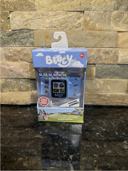 Ludo Studio Bluey 42MM Kids Touchscreen Smart Watch Blue