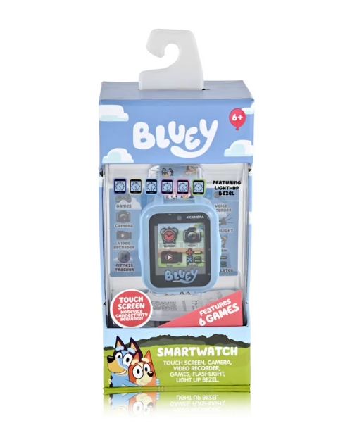 Ludo Studio Bluey 42MM Kids Touchscreen Smart Watch Blue