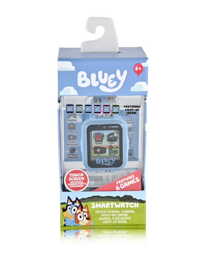Ludo Studio Bluey 42MM Kids Touchscreen Smart Watch Blue
