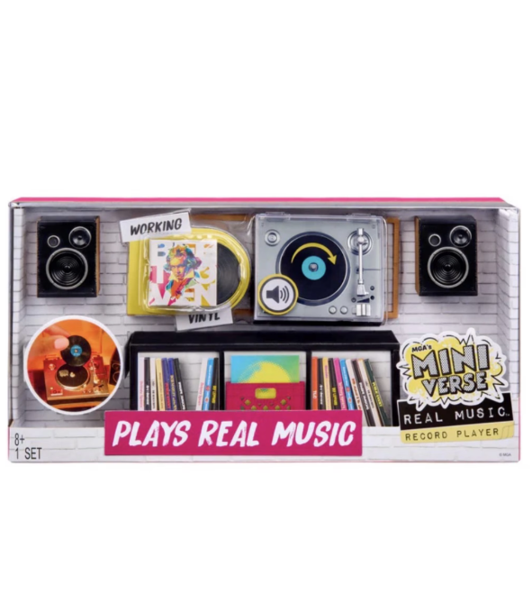MGA's Miniverse Mini Record Player Beethoven Collectible
