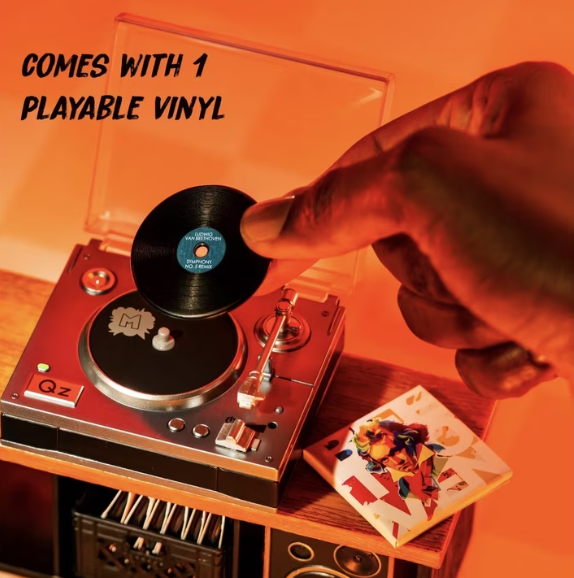 MGA's Miniverse Mini Record Player Beethoven Collectible