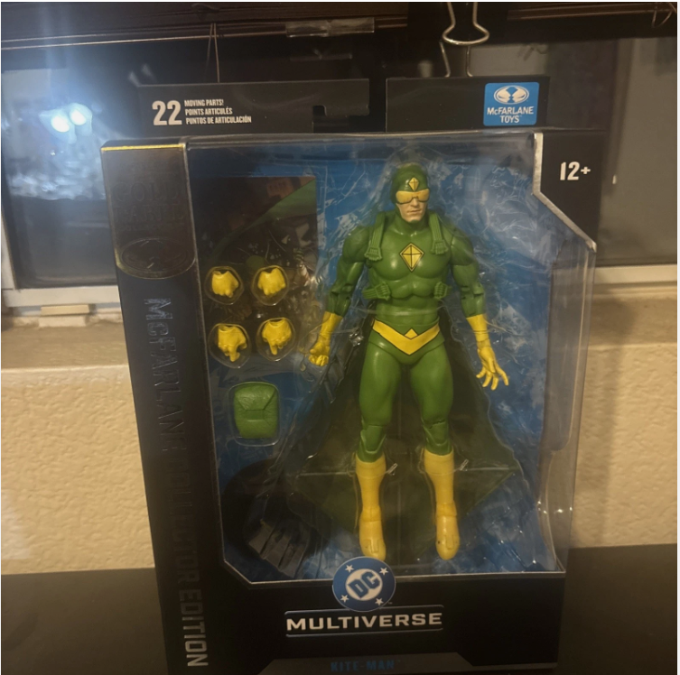 McFarlane Kite-Man Gold Label 7" Collector Figure