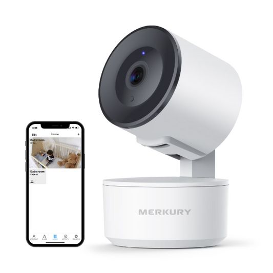 Merkury Smart 1080p Wi-Fi Indoor Auto-Tracking Camera