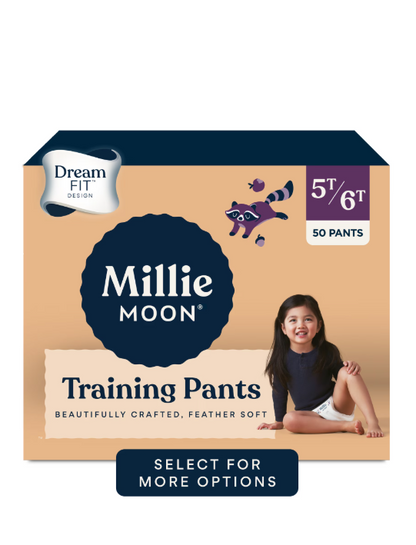 Millie Moon Luxury Training Pants Size 5T-6T, 60ct
