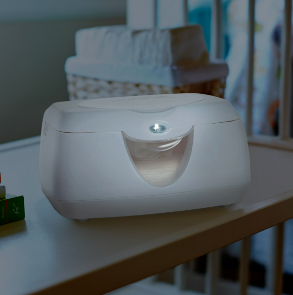 Munchkin Warm Glow Baby Wipe Warmer White