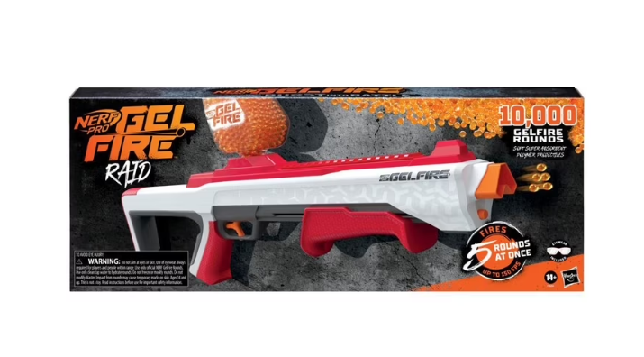 Nerf Pro Gelfire Raid Blaster with 10,000 Rounds