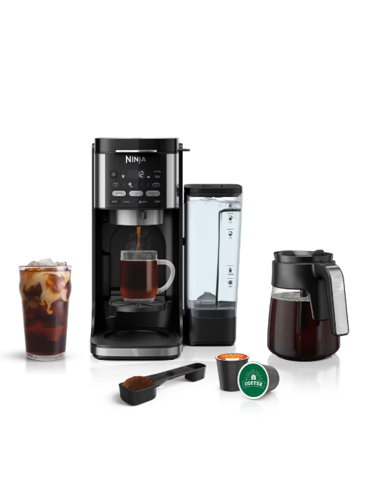 Ninja DualBrew CFP101 Hot & Iced Coffee Maker 12-Cup