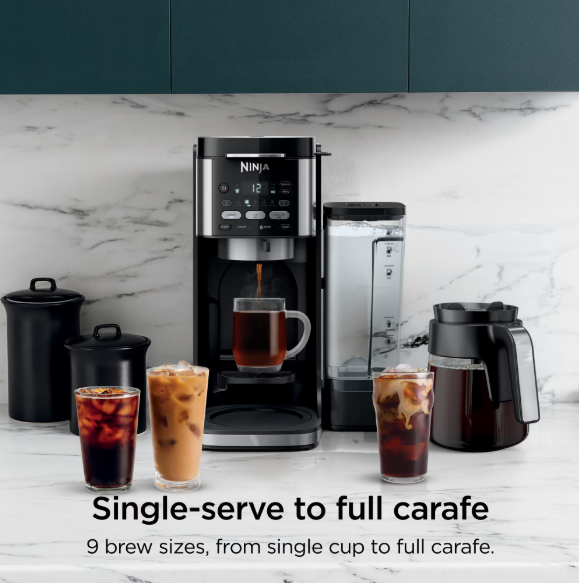 Ninja DualBrew CFP101 Hot & Iced Coffee Maker 12-Cup