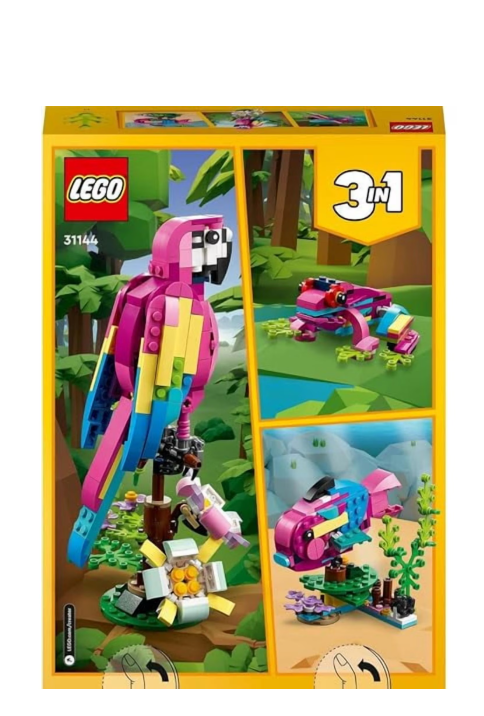 LEGO Creator Exotic Pink Parrot 3in1 Building Set 31144