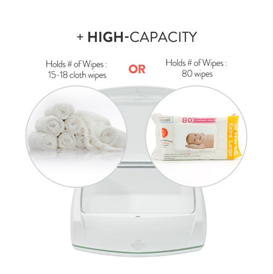 Prince Lionheart Warmies Wipes Warmer with Cloth Wipes