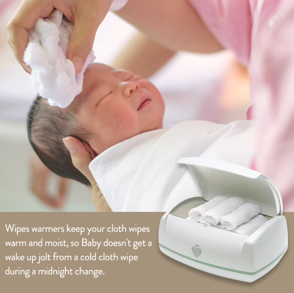 Prince Lionheart Warmies Wipes Warmer with Cloth Wipes