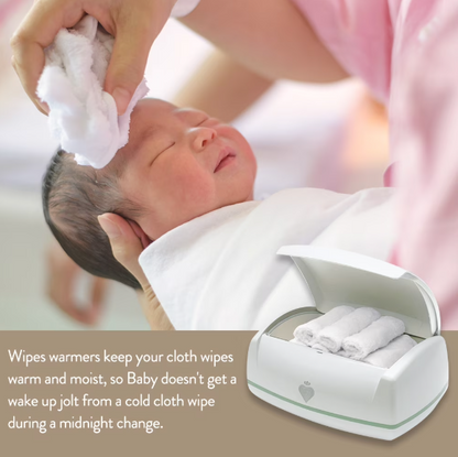 Prince Lionheart Warmies Wipes Warmer with Cloth Wipes