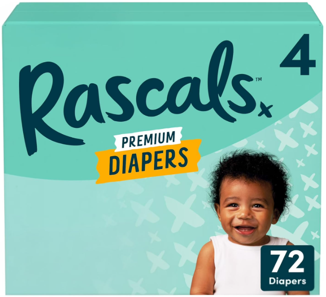Rascals Premium Absorbent Baby Diapers