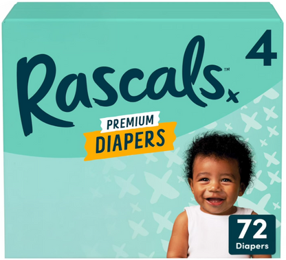 Rascals Premium Absorbent Baby Diapers