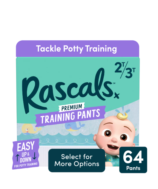 Rascals Premium CoComelon Potty Training Pants 2T-3T 64 Ct