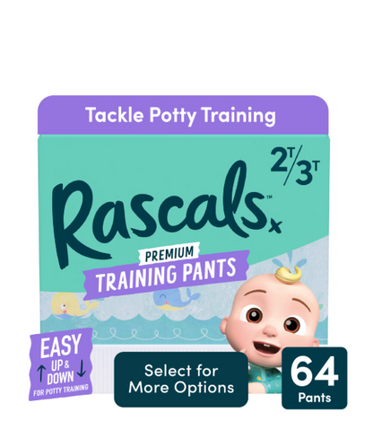 Rascals Premium CoComelon Potty Training Pants 2T-3T 64 Ct