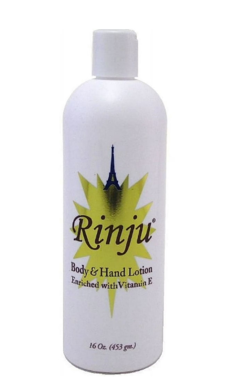 Rinju Body Lotion Vitamin E Body & Hand Lotion 16 oz