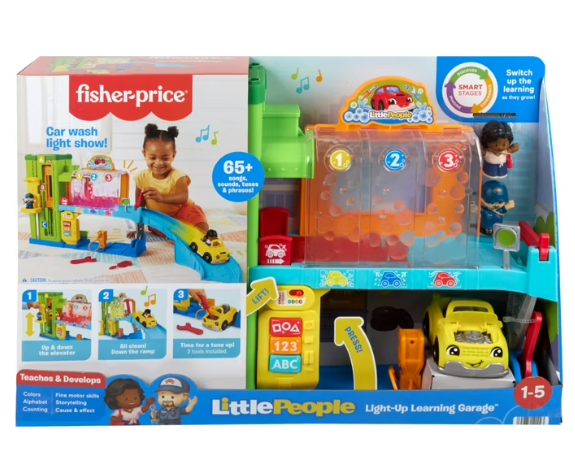 Fisher-Price Little People Learning Garage Playset