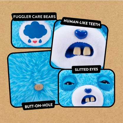 Fuggler Care Bears Grumpy Bear 9-Inch Plush by ZURU