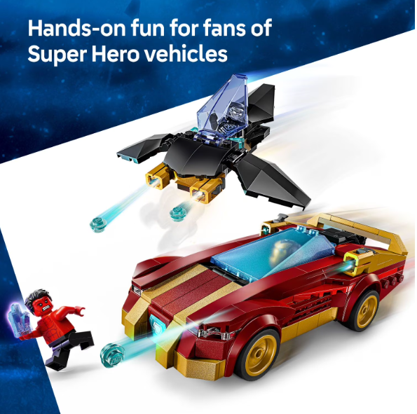 Iron Man Car vs Red Hulk