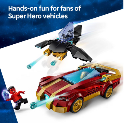 Iron Man Car vs Red Hulk