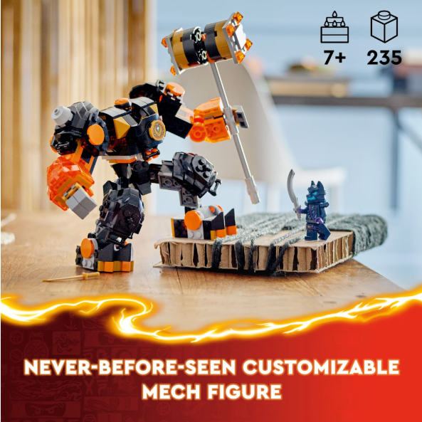 LEGO NINJAGO Cole's Earth Mech 71806 Ninja Toy Set