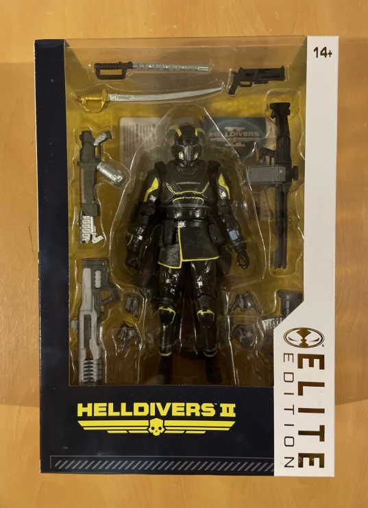McFarlane Helldivers 2 B-01 Tactical 7" Figure Elite