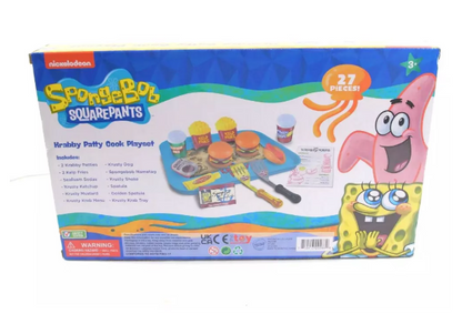 Nickelodeon SpongeBob Krabby Patty 27-Piece Cook Playset