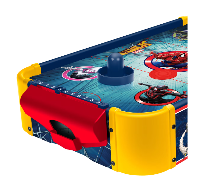 Spider-Man Wooden Electronic Air Hockey Table Game