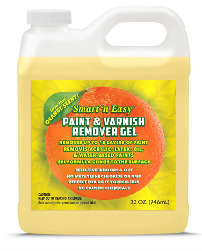 Smart 'n Easy Paint & Varnish Remover Gel 32oz