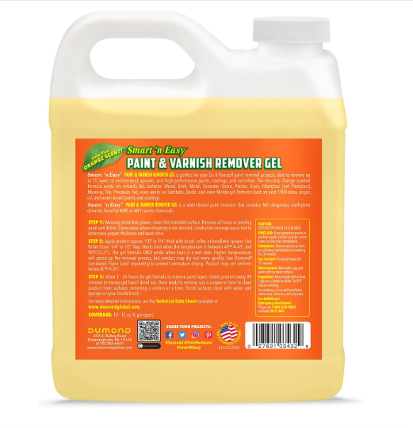Smart 'n Easy Paint & Varnish Remover Gel 32oz