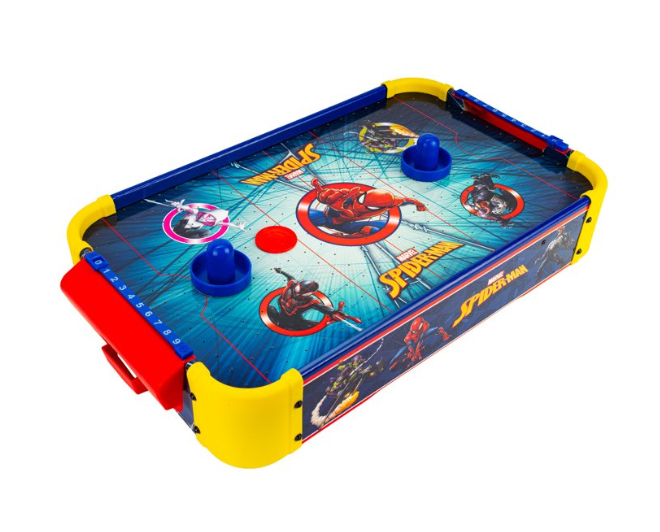 Spider-Man Wooden Electronic Air Hockey Table Game