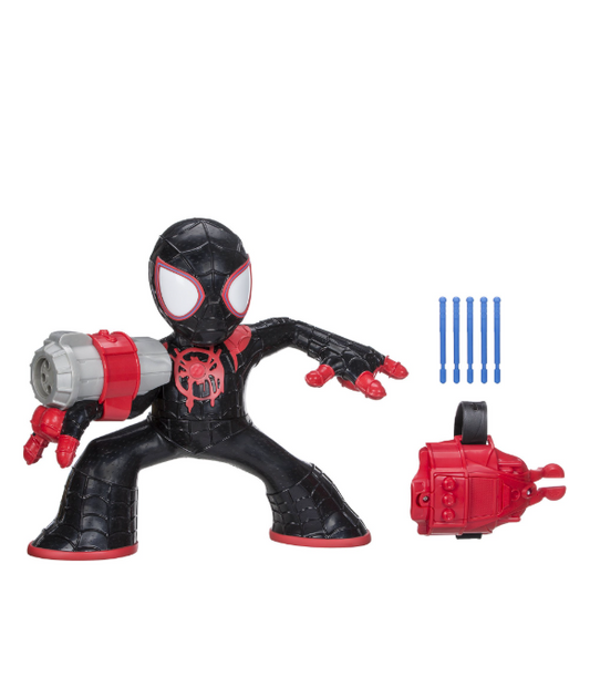 Spider-Verse Shockstrike Miles Morales Spider-Man Figure